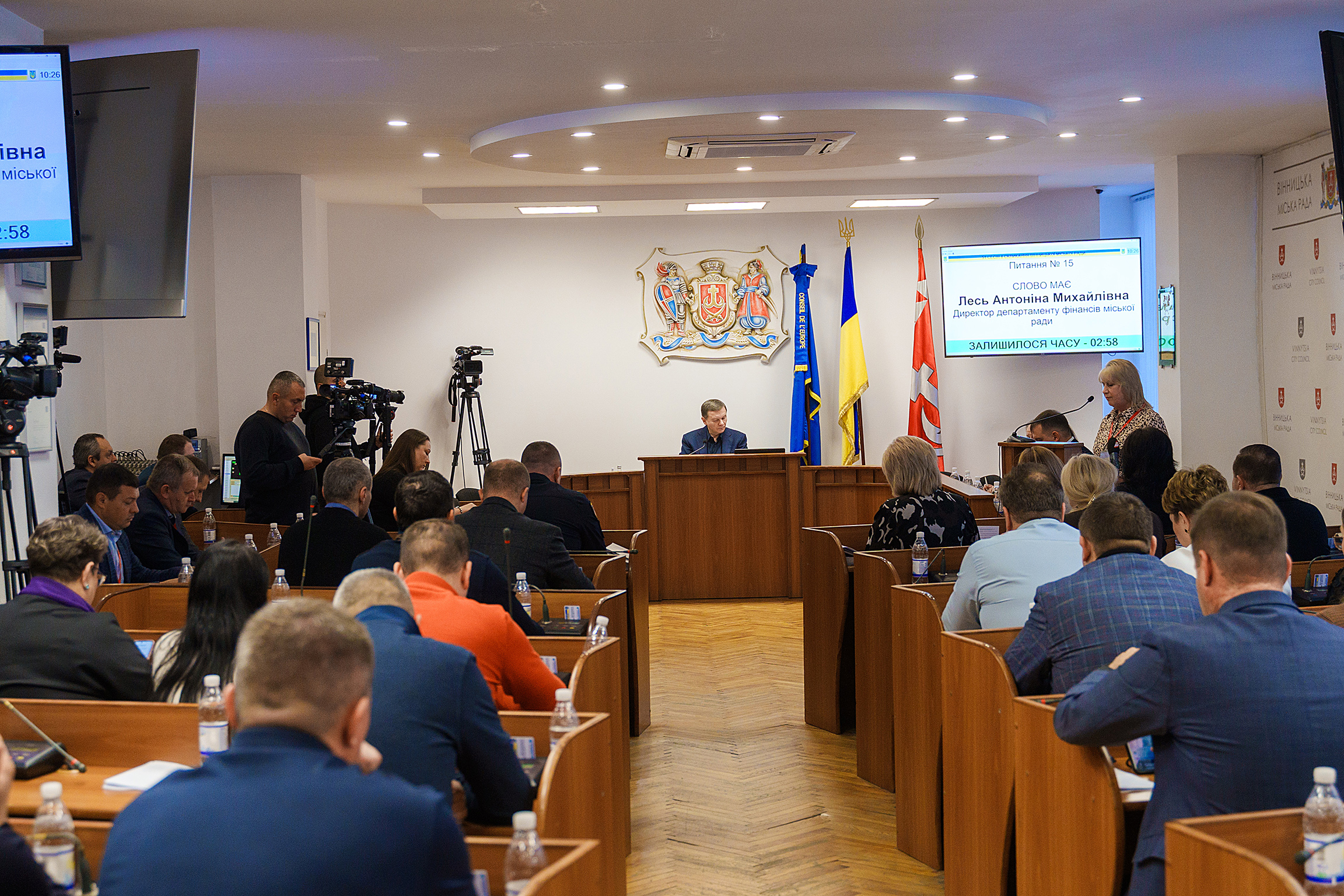 Вінницька міська рада внесла зміни до бюджету-2024: цього разу на пріоритет «Безпека та оборона» спрямували ще 93,6 млн грн